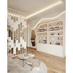 Thi công vách thach cao tiệm nail