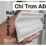 Phào chỉ trơn trắng AD 5 phân