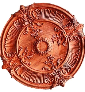 Mâm trần thạch cao giả gỗ