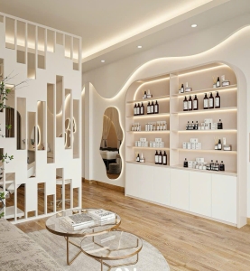 Thi công vách thach cao tiệm nail