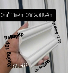 Phào chỉ trơn CT28 lớn