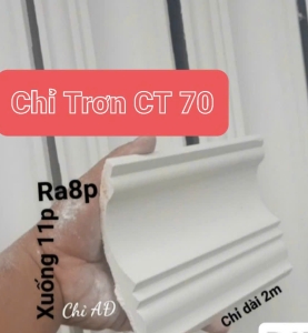 Phào chỉ trơn CT70