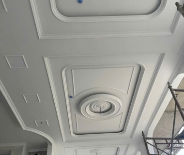Nghiệm thu thi công trần vách thạch cao - Hoàng Gia Thanh