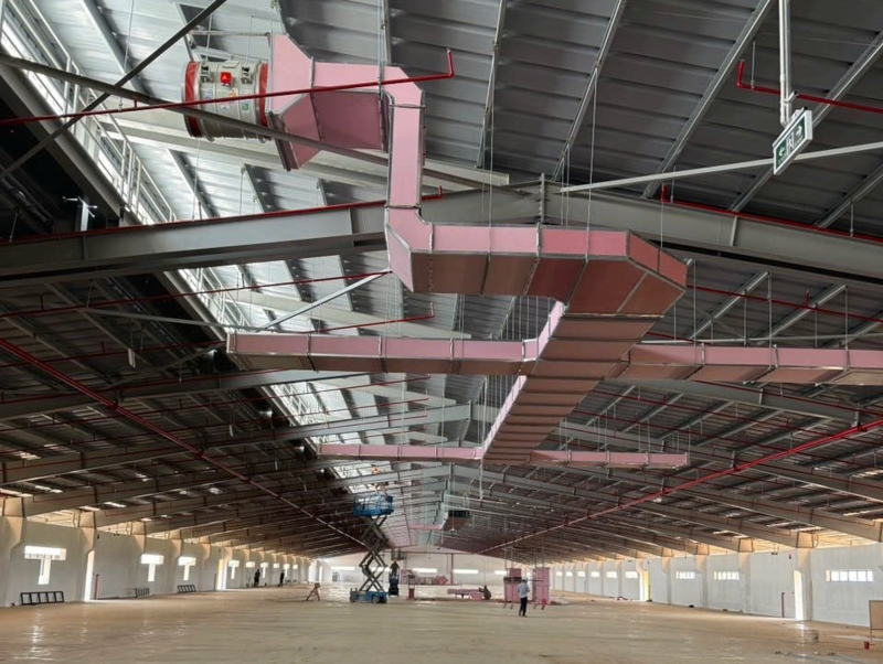 Thi công thạch cao chống cháy Long An