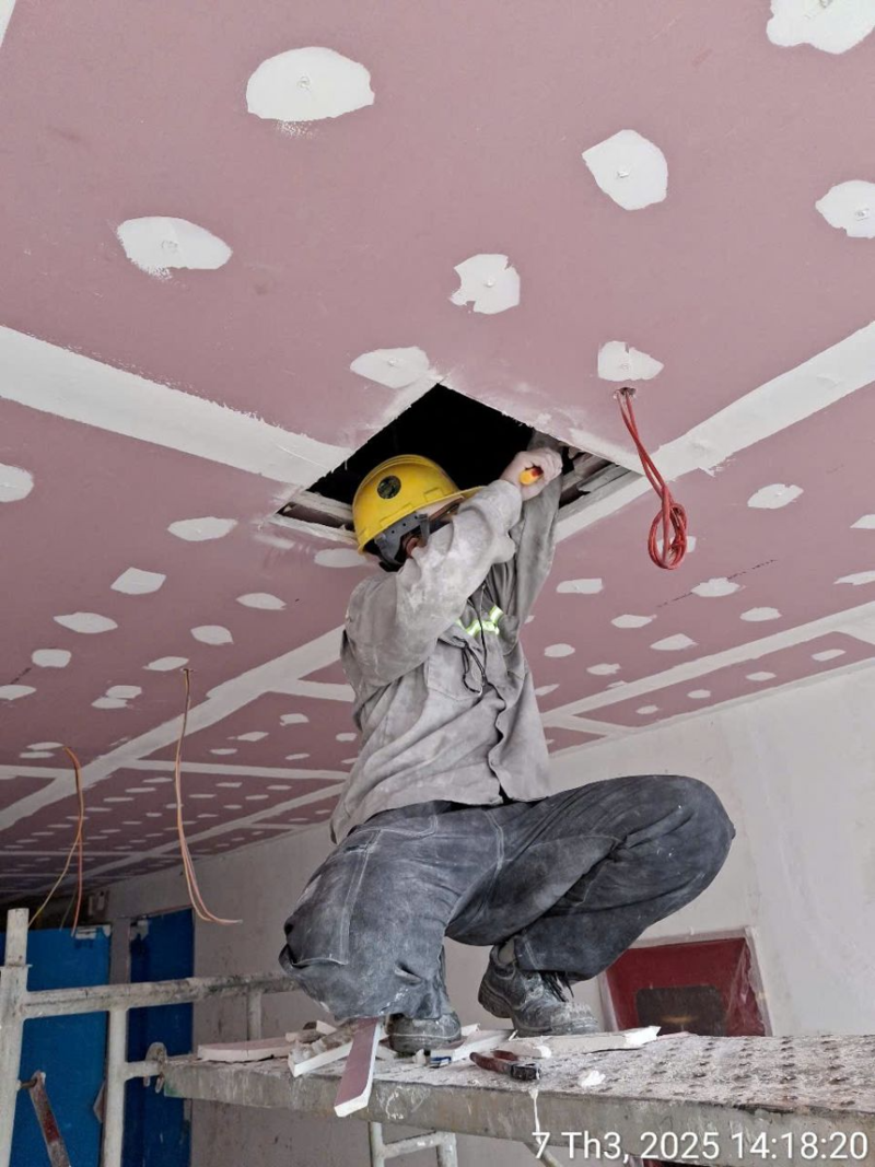 Trần thạch cao chống cháy được bao lâu