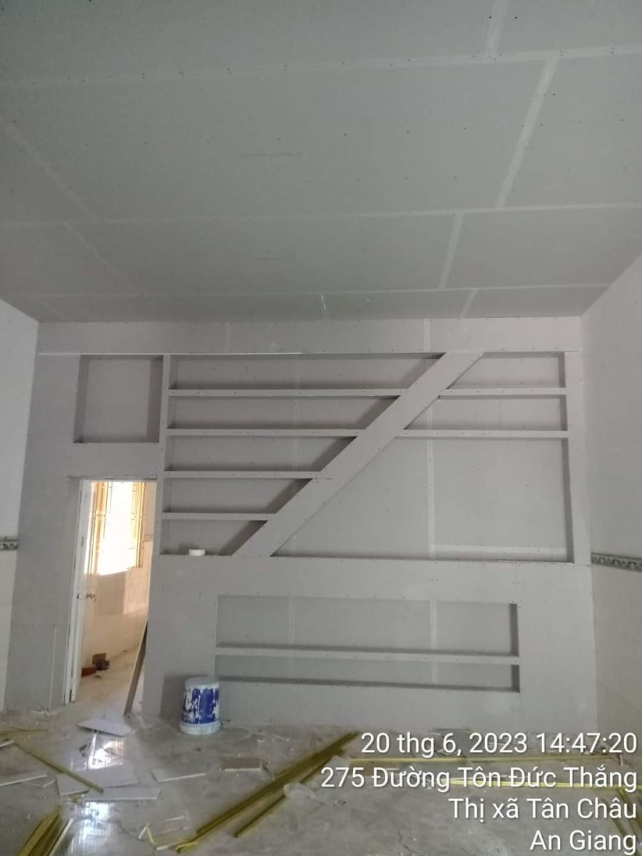 đơn vị thi công vách thạch cao