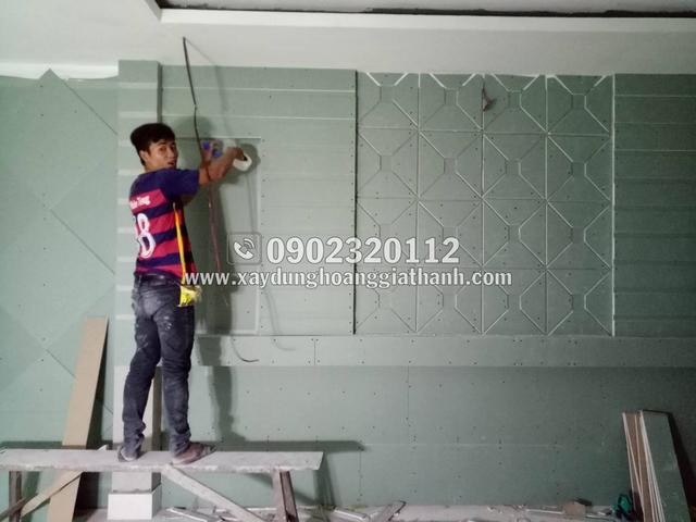 trần vách thạch cao cách âm TPHCM