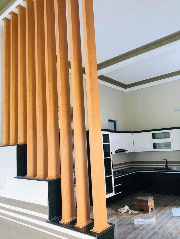 thi công tấm ốp giả gỗ quận 2