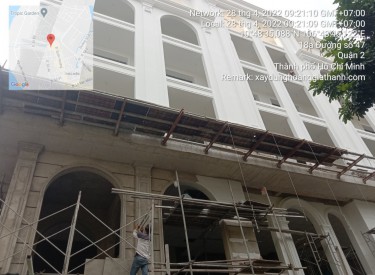 Công trình thi công trần thạch cao tại đường Quốc Hương Quận 2